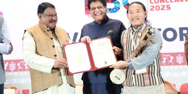Government of India has granted GI tag to two traditional Lepcha musical instruments – Tungbuk and Pumtong Pulit