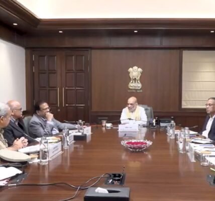 Home Minister Amit Shah reviews security situation after Delhi blast