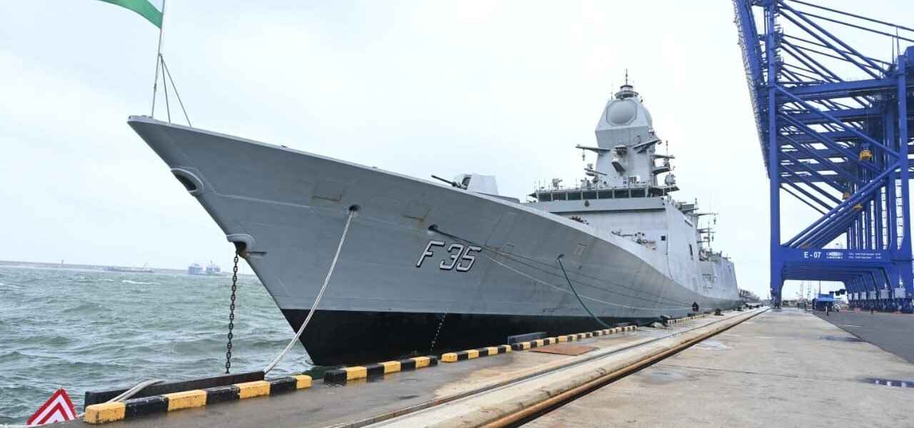INS Vikrant and INS Udayagiri participated in the International Fleet Review 2025 hosted by the Sri Lanka Navy in Colombo