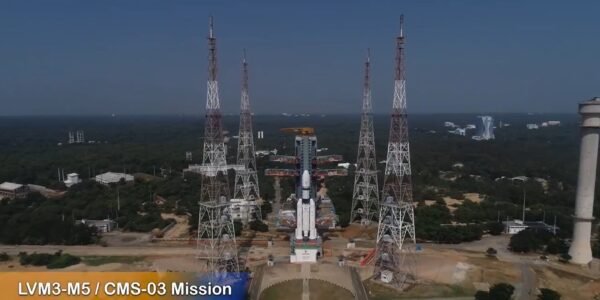 ISRO to launch country heaviest communication satellite CMS-03 this evening