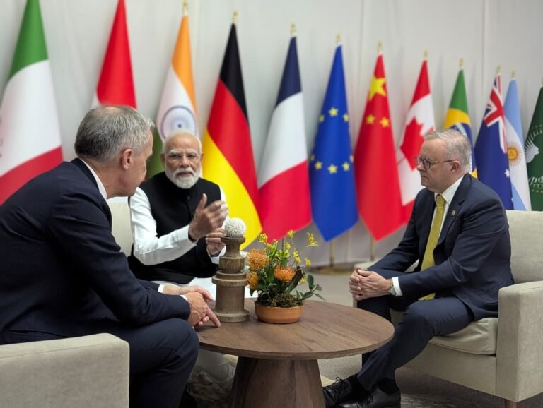 भारत ने उभरती प्रौद्योगिकियों में सहयोग बढ़ाने के लिए ऑस्ट्रेलिया और कनाडा के साथ नई त्रिपक्षीय साझेदारी की घोषणा की