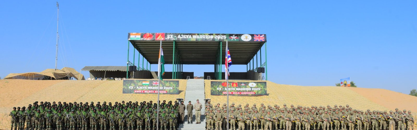 India-UK joint military training exercise Ajeya Warrior-25 begins in Rajasthan