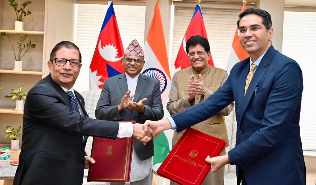 India and Nepal sign agreement to enhance rail trade connectivity