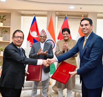 India and Nepal sign agreement to enhance rail trade connectivity