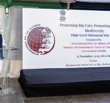 India reiterates global leadership on tiger conservation at COP30