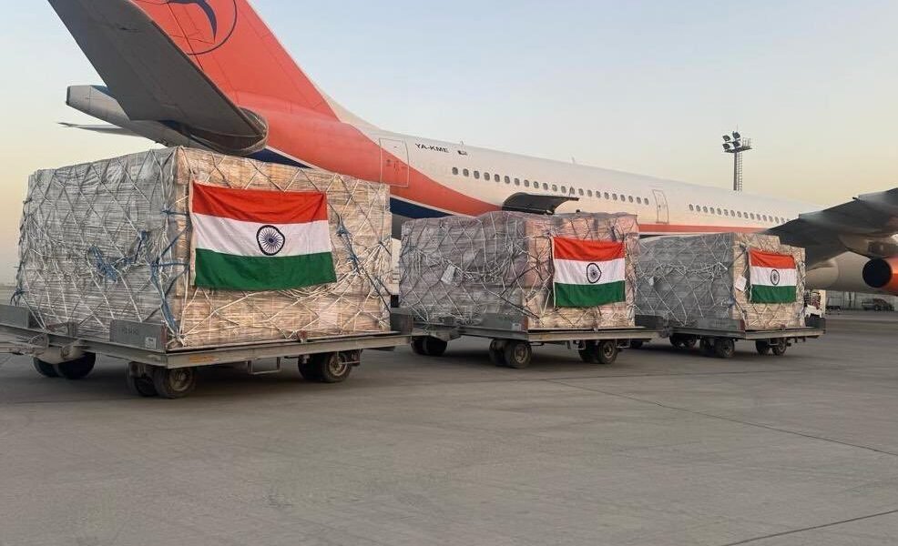India sends 73 tonnes of life-saving medicines, vaccines and essential supplements to Afghanistan