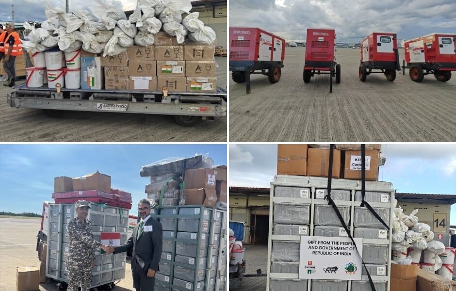 India sends aid to Jamaica following devastation caused by Hurricane Melissa