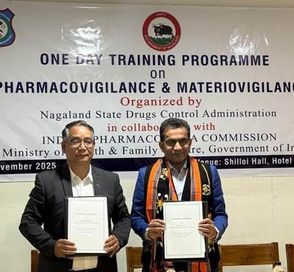 Indian Pharmacopoeia Commission signed three MoUs with the Nagaland Medical Council, Nagaland State Drugs Control Administration (NSDCA) and Nagaland State Pharmacy Council