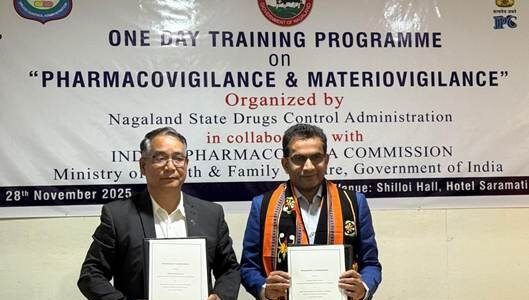 Indian Pharmacopoeia Commission signed three MoUs with the Nagaland Medical Council, Nagaland State Drugs Control Administration (NSDCA) and Nagaland State Pharmacy Council