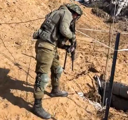 Israel said it would continue to destroy Hamas fighters and tunnels in areas of Gaza under its control