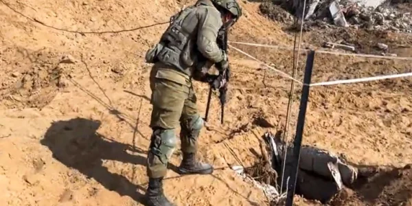 Israel said it would continue to destroy Hamas fighters and tunnels in areas of Gaza under its control