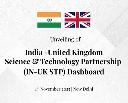 National Technology Advisors of India and the United Kingdom unveiled the India-United Kingdom Science and Technology Partnership (IN-UK-STP) Dashboard