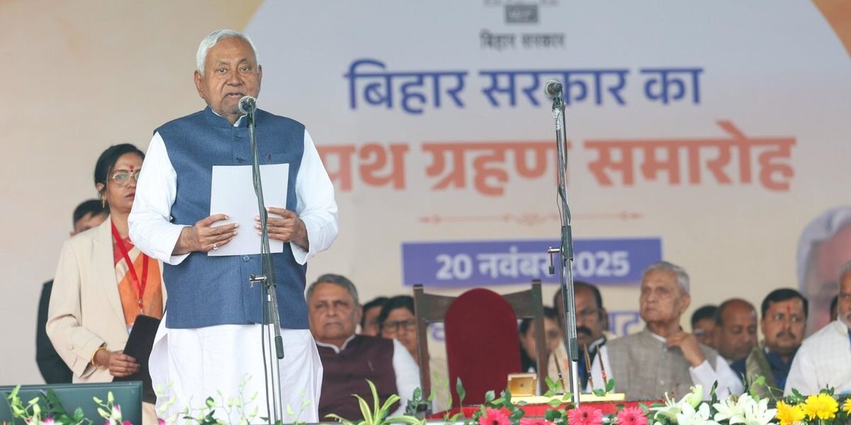 Nitish Kumar took oath as the Chief Minister of Bihar for the 10th time today, 26 ministers also took oath