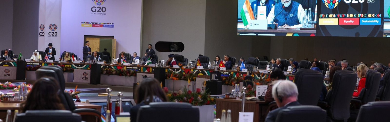 PM Modi addresses G20 session on the theme A Fair and Equitable Future for All