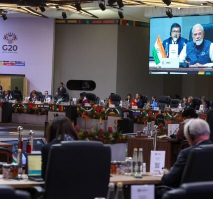 PM Modi addresses G20 session on the theme A Fair and Equitable Future for All