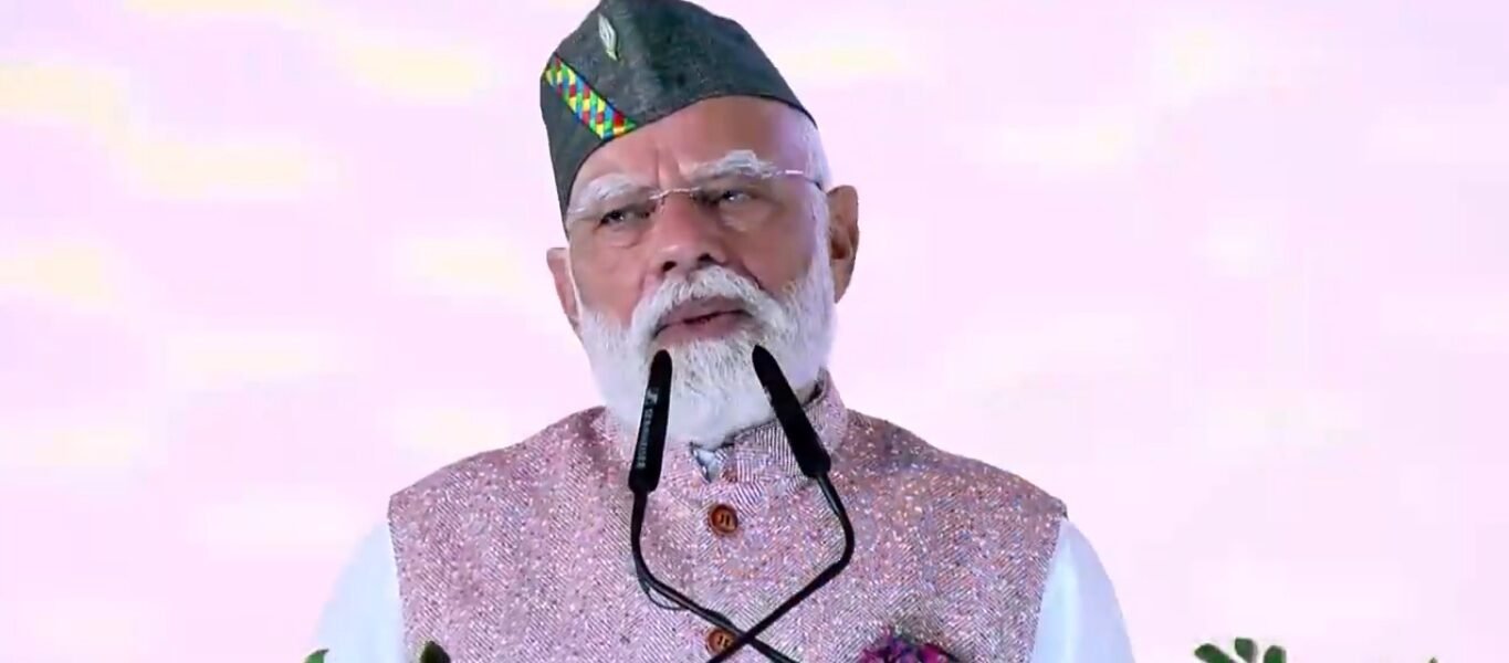 PM Modi addresses the Silver Jubilee celebrations of the establishment of Uttarakhand in Dehradun