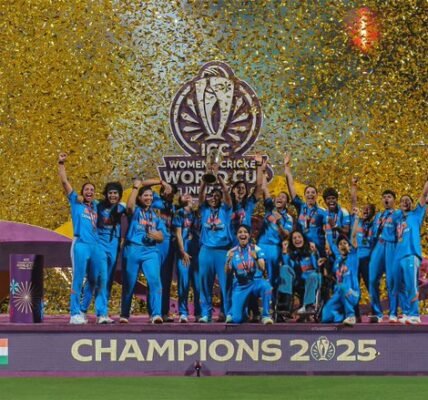 PM Modi congratulates Indian team on winning the ICC Women's Cricket World Cup 2025