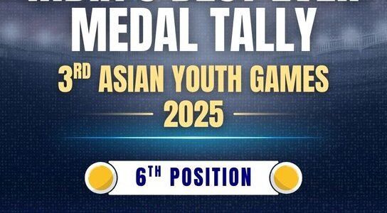 PM Modi congratulates young athletes for their historic performance at the Asian Youth Games 2025