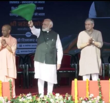 PM Modi flags off 4 new VandeBharat Express trains