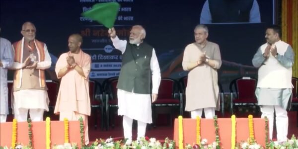 PM Modi flags off 4 new VandeBharat Express trains