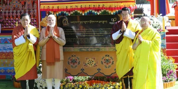 PM Narendra Modi inaugurates Kalachakra ritual in Thimphu with King of Bhutan