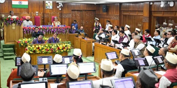 President Draupadi Murmu addressed the Uttarakhand Legislative Assembly on the occasion of the silver jubilee of the formation of the state of Uttarakhand.