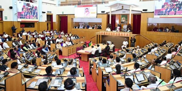 President Draupadi Murmu addressed the members of the Odisha Legislative Assembly
