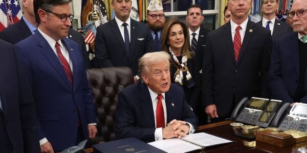US President Trump signs bill ending the longest shutdown in the country history
