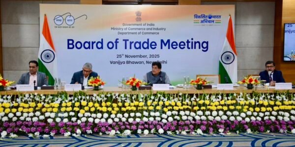 Union Commerce and Industry Minister Piyush Goyal calls for strong Centre-State partnership to boost India export growth at the 4th meeting of the Board of Trade