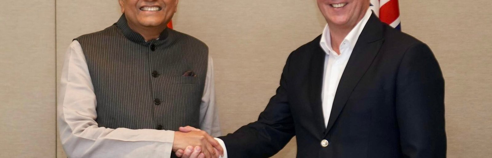 Union Commerce and Industry Minister Piyush Goyal held a bilateral meeting with the New Zealand Trade Minister