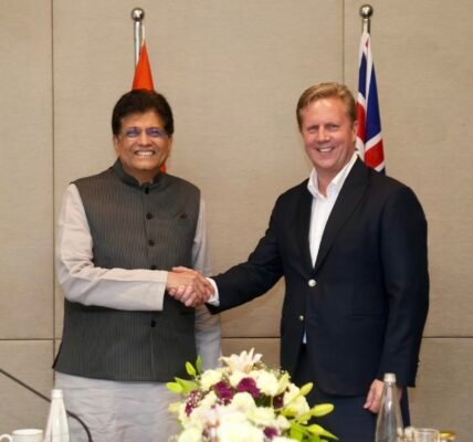 Union Commerce and Industry Minister Piyush Goyal held a bilateral meeting with the New Zealand Trade Minister
