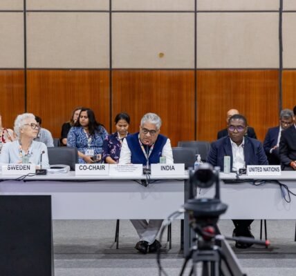 Union Environment Minister Bhupender Yadav addresses LeadIT Industry Leaders Roundtable at COP30