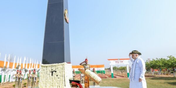 Union Home Minister Amit Shah addressed the Diamond Jubilee celebrations of the Border Security Force in Bhuj, Gujarat today.