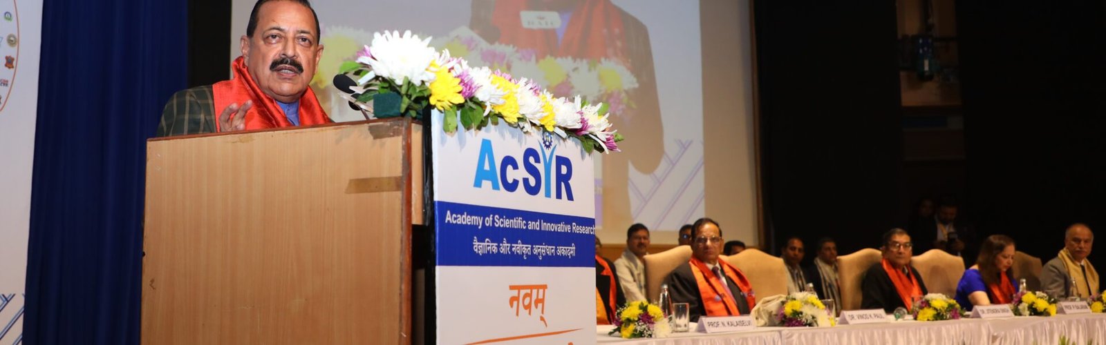 Union Minister Dr. Jitendra Singh addressed the 9th Convocation of the Academy of Scientific and Innovative Research (AcSIR)