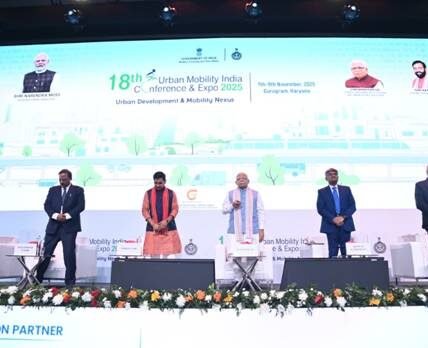 Union Minister Manohar Lal inaugurated the 18th Urban Mobility India Conference and Exhibition 2025 in Gurugram today.