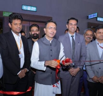 Union Minister of State Jitin Prasada inaugurated the MeitY pavilion at the 44th India International Trade Fair (IITF 2025)