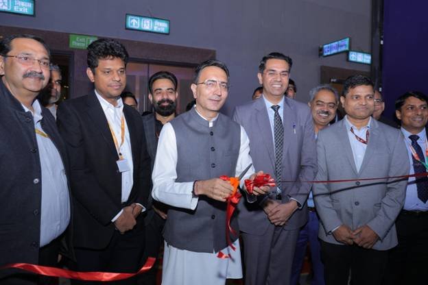 Union Minister of State Jitin Prasada inaugurated the MeitY pavilion at the 44th India International Trade Fair (IITF 2025)