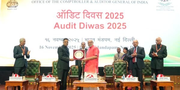 Vice President C.P. Radhakrishnan attended the fifth Audit Day function as the chief guest in New Delhi