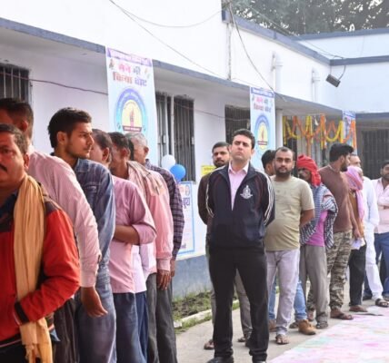 Voting underway for the second and final phase of Bihar assembly elections