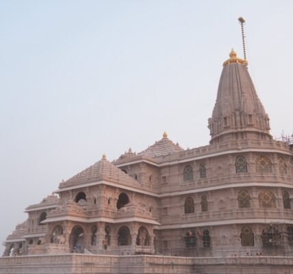 flag hoisting ceremony will take place tomorrow at the Shri Ram Janmabhoomi pilgrimage site in Ayodhya