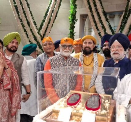 historic installation of the holy Jode Sahib was done at Takhat Sri Harmandir Ji Patna Sahib