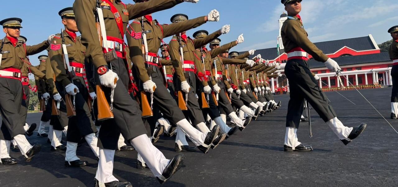 A grand passing out parade was held at the Indian Military Academy in Dehradun, Uttarakhand.