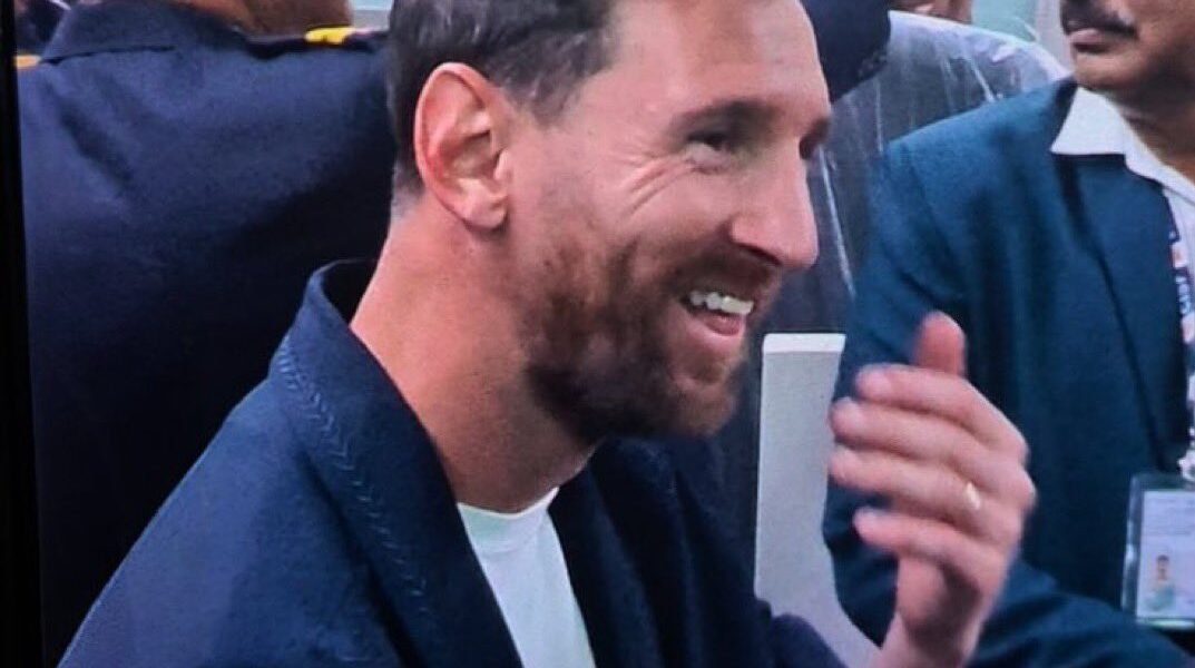 Argentine football legend Lionel Messi received a grand welcome in Kolkata on his three-day GOAT India tour.