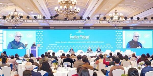 Environment Minister Bhupender Yadav addressed the special plenary session on Green Growth Integrating Sustainability with Competitiveness at CII IndiaEdge 2025 in New Delhi