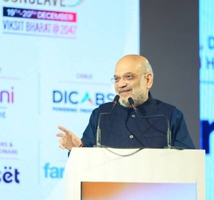 Home Minister Amit Shah addressed the CREDAI National Convention “Viksit Bharat @ 2047” in New Delhi.