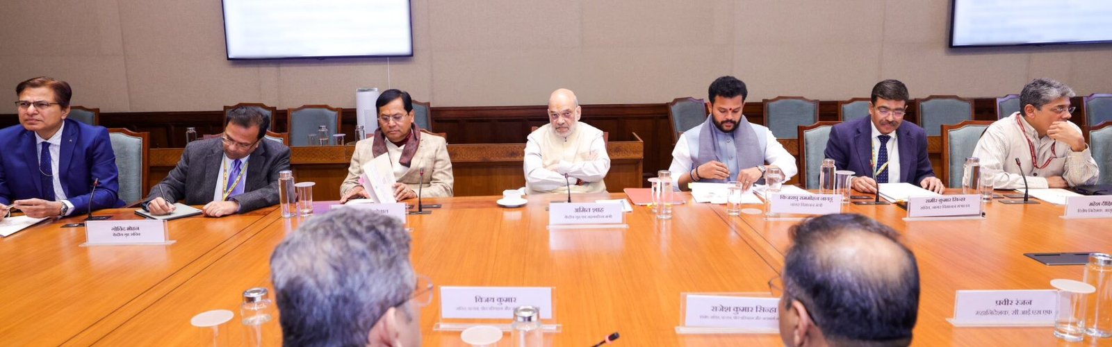 Home Minister Amit Shah chaired a review meeting regarding the formation of a dedicated Bureau of Port Security (BoPS) for the security of ships and ports.