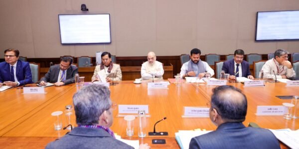 Home Minister Amit Shah chaired a review meeting regarding the formation of a dedicated Bureau of Port Security (BoPS) for the security of ships and ports.