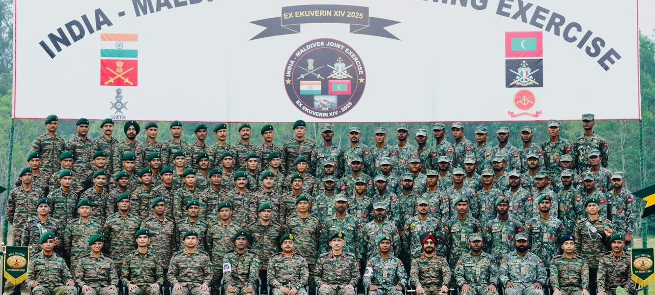 India-Maldives joint military exercise Ekuverin begins in Kerala