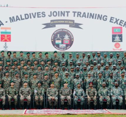 India-Maldives joint military exercise Ekuverin begins in Kerala