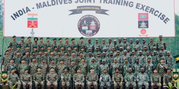India-Maldives joint military exercise Ekuverin begins in Kerala